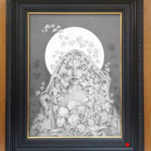 Under a veil of the night - Marta Witkiewicz -sold