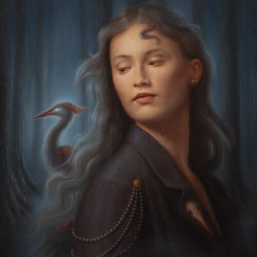 Still There - oil paiting by Marta Witkiewicz