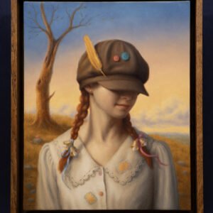 Original painting "The Young Patchmaker"